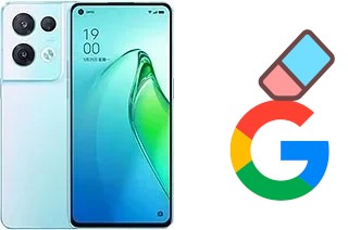 How to delete the Google account in Oppo Reno8 Pro