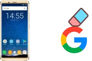 How to delete the Google account in Oukitel K5000