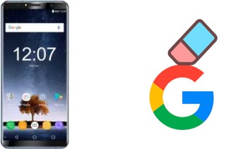 How to delete the Google account in Oukitel K6