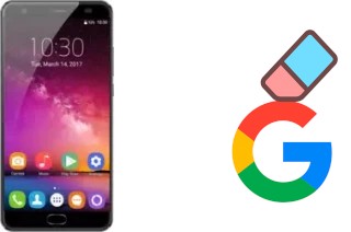 How to delete the Google account in Oukitel K6000 Plus