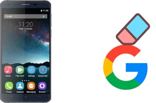 How to delete the Google account in Oukitel K6000 Pro