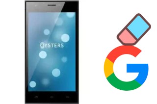 How to delete the Google account in Oysters Pacific 454