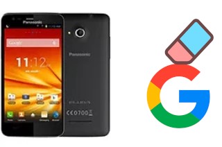 How to delete the Google account in Panasonic Eluga A