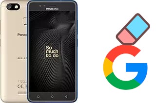 How to delete the Google account in Panasonic Eluga A4