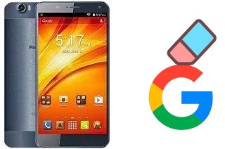 How to delete the Google account in Panasonic P61