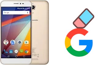 How to delete the Google account in Panasonic P85