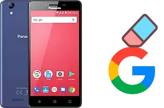 How to delete the Google account in Panasonic P95