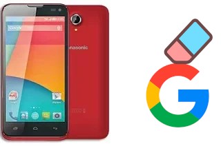 How to delete the Google account in Panasonic T41