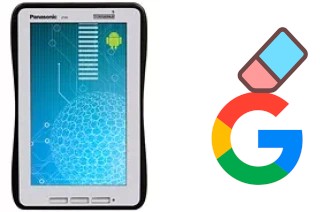 How to delete the Google account in Panasonic Toughpad JT-B1