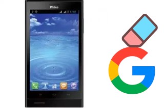 How to delete the Google account in Philco Phone 500