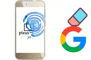 How to delete the Google account in Pixus Jet