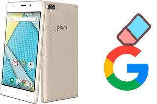 How to delete the Google account in Plum Compass LTE