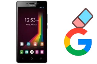 How to delete the Google account in Polaroid P5025A