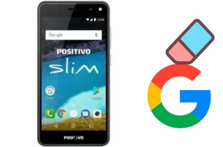 How to delete the Google account in Positivo S510