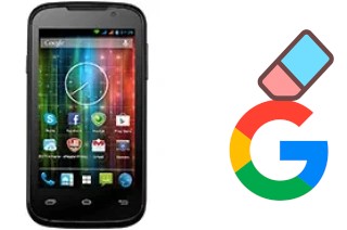 How to delete the Google account in Prestigio MultiPhone 3400 Duo