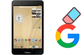 How to delete the Google account in Prestigio MultiPad Muze 5018 3G