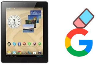 How to delete the Google account in Prestigio MultiPad 4 Ultra Quad 8.0 3G