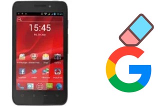 How to delete the Google account in Prestigio MultiPhone 4300 Duo