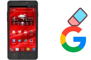 How to delete the Google account in Prestigio MultiPhone 4505 Duo