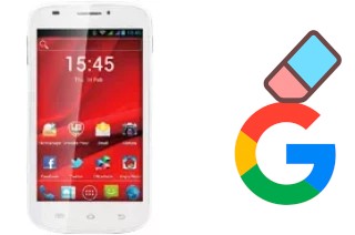 How to delete the Google account in Prestigio MultiPhone 5000 Duo