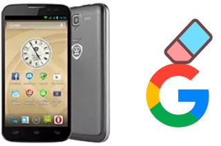 How to delete the Google account in Prestigio MultiPhone 5503 Duo