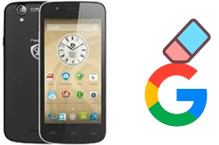 How to delete the Google account in Prestigio MultiPhone 5504 Duo