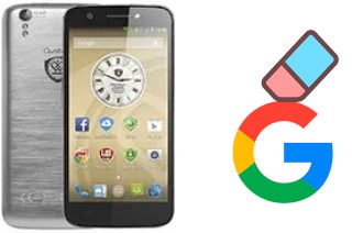 How to delete the Google account in Prestigio MultiPhone 5508 Duo