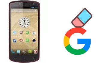 How to delete the Google account in Prestigio MultiPhone 7500