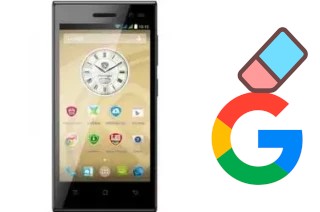 How to delete the Google account in Prestigio Muze A3