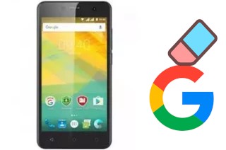 How to delete the Google account in Prestigio Muze G3 LTE