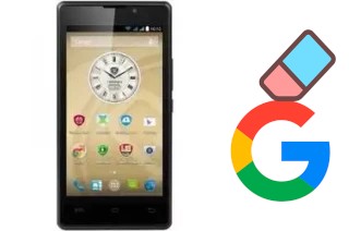 How to delete the Google account in Prestigio Wize A3