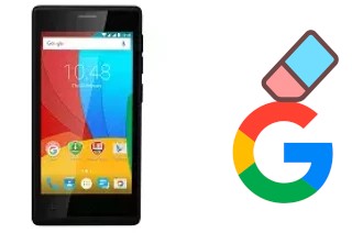 How to delete the Google account in Prestigio Wize O3