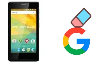 How to delete the Google account in Prestigio Wize OK3