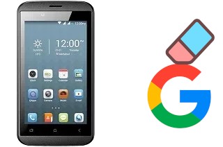 How to delete the Google account in QMobile T50 Bolt