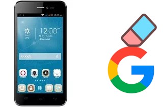 How to delete the Google account in QMobile Noir i5i