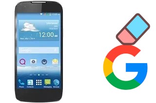 How to delete the Google account in QMobile Linq X300