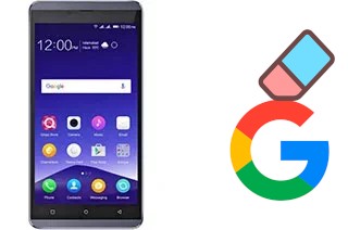 How to delete the Google account in QMobile Noir Z9 Plus