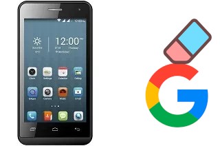 How to delete the Google account in QMobile T200 Bolt