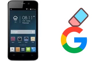 How to delete the Google account in QMobile Noir X35