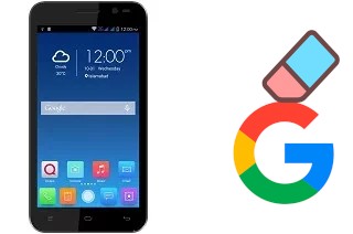 How to delete the Google account in QMobile Noir X600