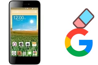 How to delete the Google account in QMobile Noir X800