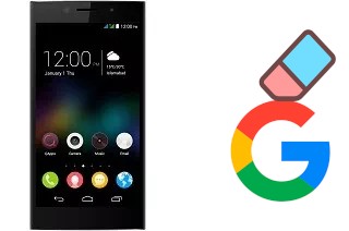 How to delete the Google account in QMobile Noir X950