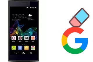 How to delete the Google account in QMobile Noir Z8 Plus