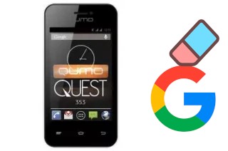 How to delete the Google account in Qumo QUEST 353