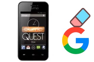 How to delete the Google account in Qumo QUEST 354