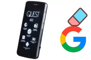 How to delete the Google account in Qumo QUEST 402