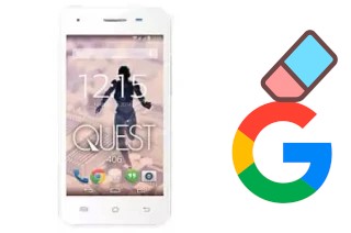 How to delete the Google account in Qumo Quest 406