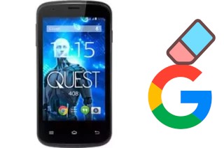 How to delete the Google account in Qumo Quest 408