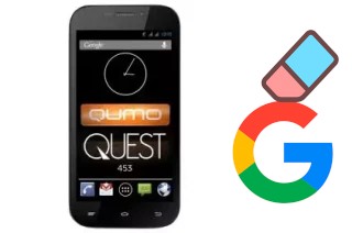 How to delete the Google account in Qumo QUEST 453