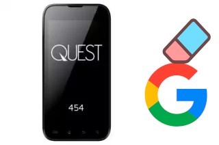 How to delete the Google account in Qumo QUEST 454